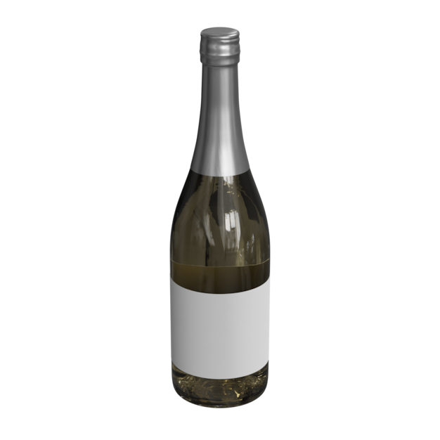 Champagne Bottle - preview