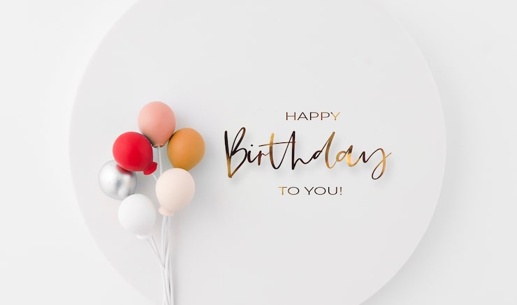 Free Photo birthday background invitation