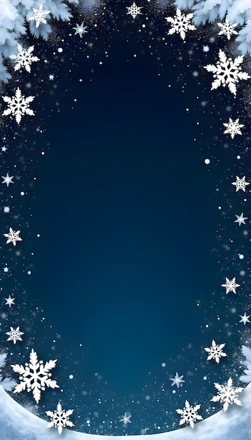 Free Photo christmas  celebration frame background