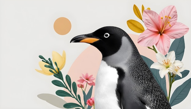 Free Photo natural animal collage