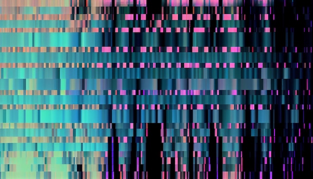 Free Photo pixelated abstract modern pattern on computer monitor backdrop generative ai