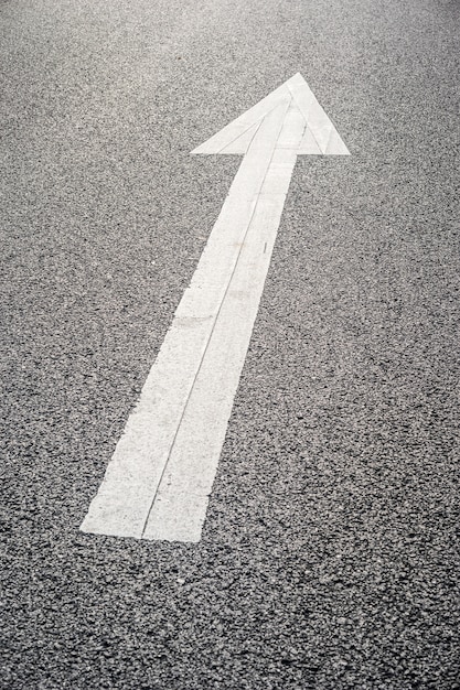 Free Photo road direction arow
