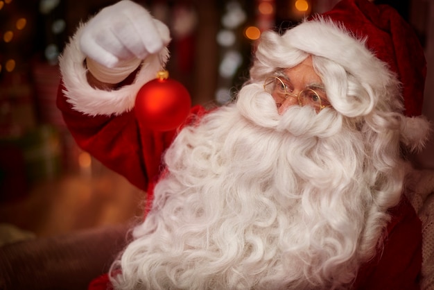 Free Photo the symbol of christmas ornaments