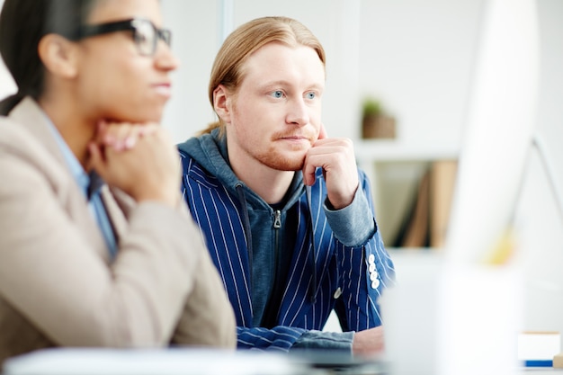 Free Photo teamwork at office