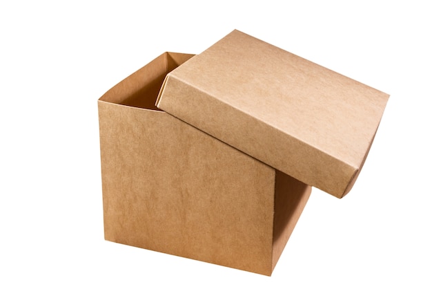 Free PSD cardboard box packaging