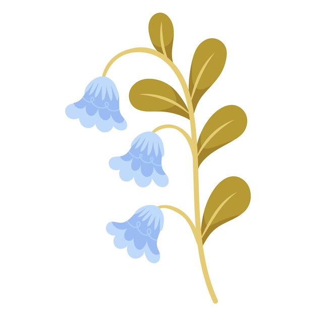 Free PSD cottagecore element symbol illustration