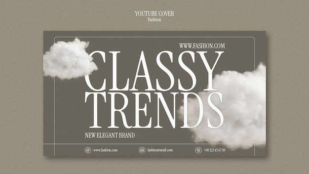 Free PSD fashion  template design