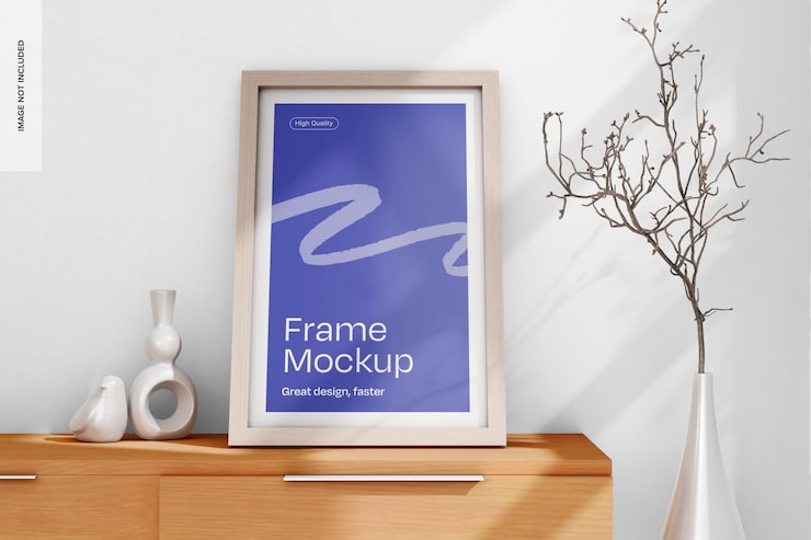 Free PSD frame mockup 02