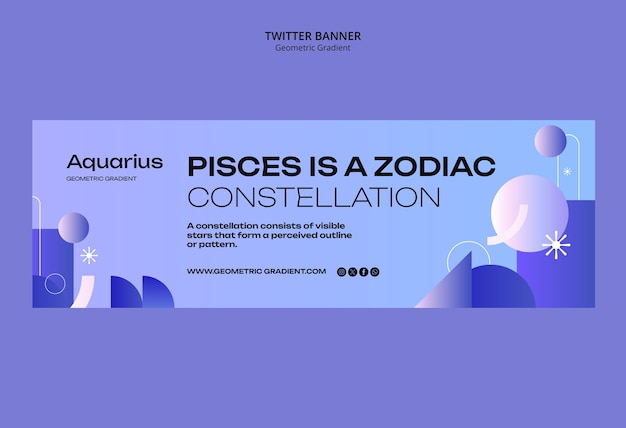 Free PSD geometric gradient template design