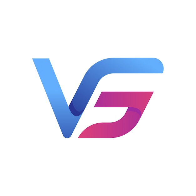 Free PSD gradient versus logo template