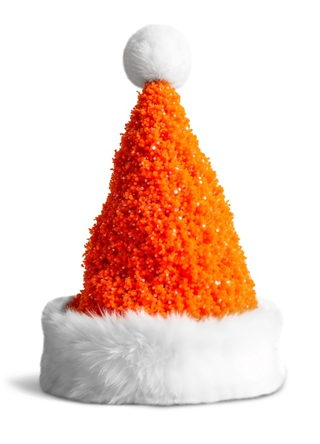 Free PSD isolated santa hat