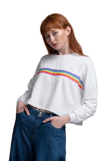 Free PSD person celebrating their sexual orientation