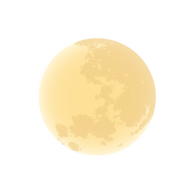 Free PSD realistic planet illustration