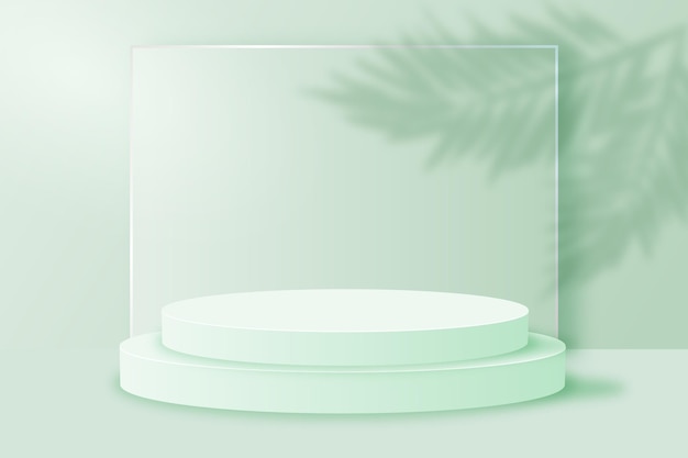 Free Vector 3d abstract scene background