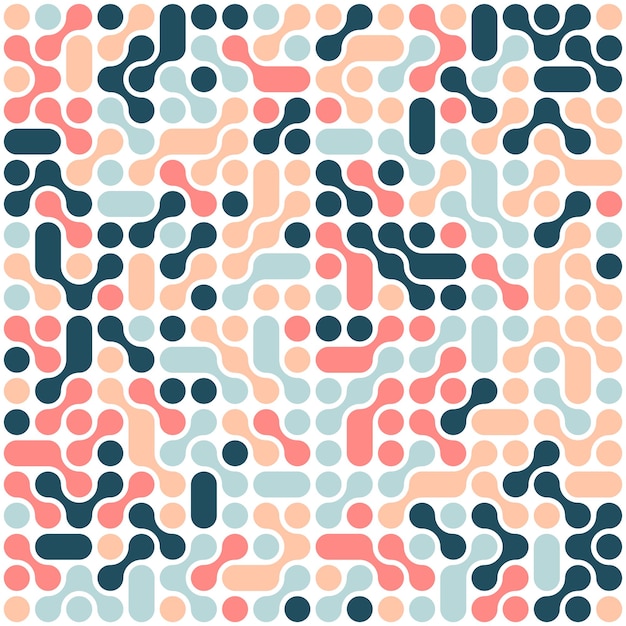 Free Vector abstract background with random pattern design