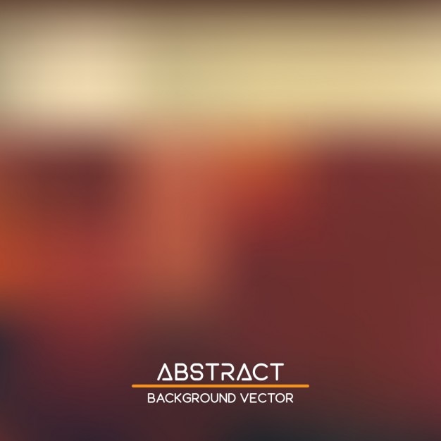 Free Vector abstract blurred background, warm tones