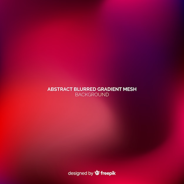 Free Vector abstract blurred gradient mesh background