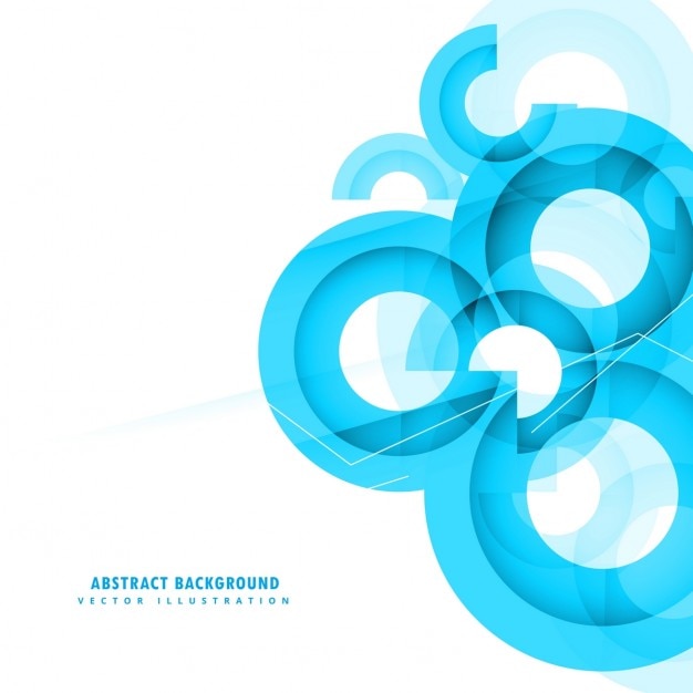 Free Vector abstract circular background with polygonal shapes