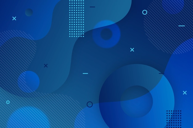 Free Vector abstract classic blue background