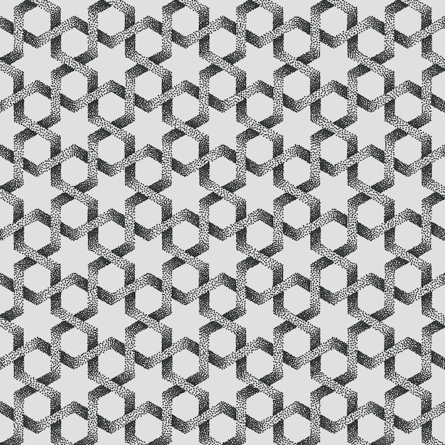 Free Vector  abstract dotted geometric pattern background. 