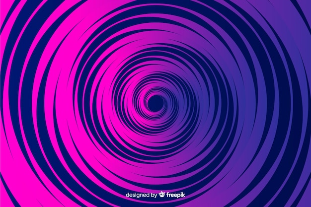 Free Vector abstract gradient psychedelic effect background