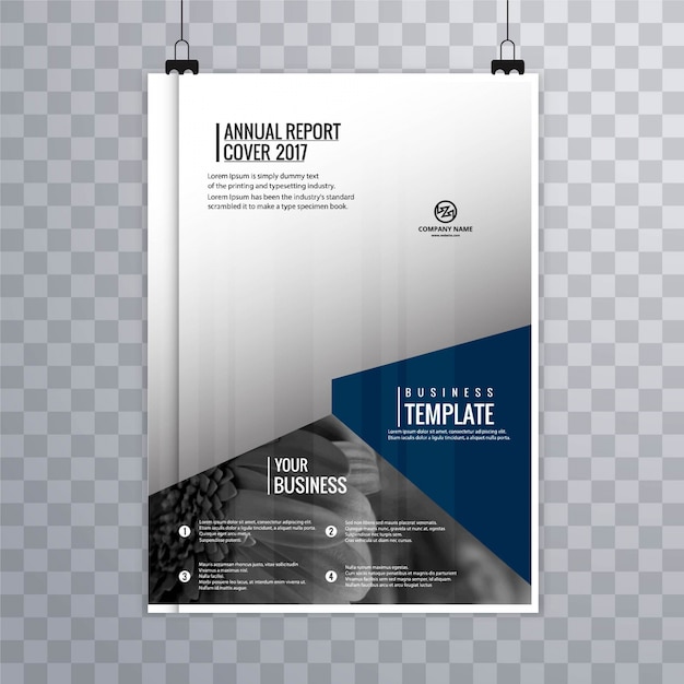 Free Vector abstract hanging business template