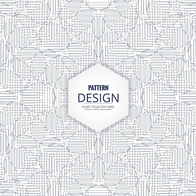 Free Vector abstract lines geometric pattern