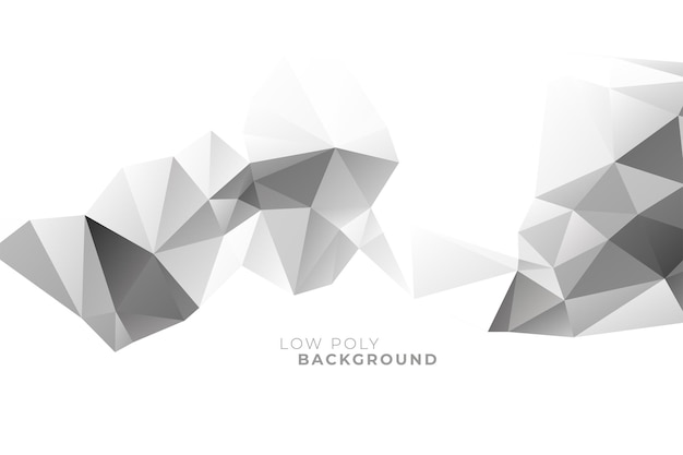 Free Vector abstract style low poly texture background with diamond shape design