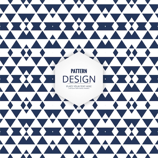 Free Vector abstract triangle geometric pattern