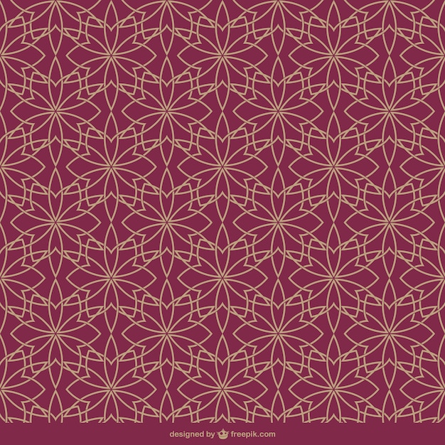 Free Vector arabic style pattern
