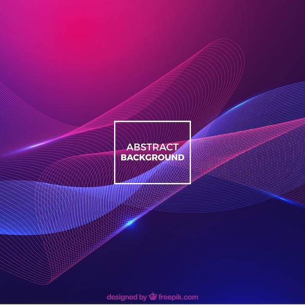 Free Vector background in abstract style
