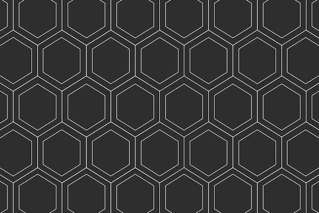 Free Vector black pattern background, abstract geometric in simple design vector