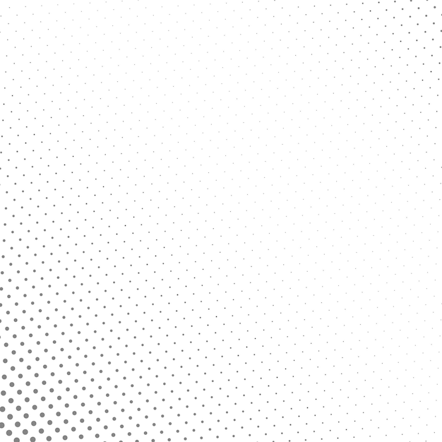Free Vector black and white halftone pattern texture background