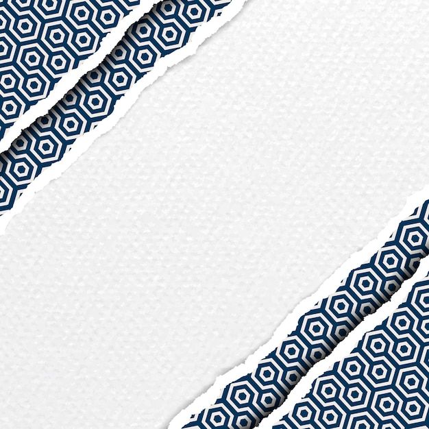 Free Vector blue kikko japanese seamless pattern background