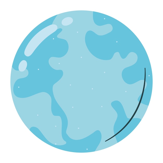 Free Vector blue world design
