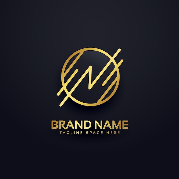 Free Vector branding luxury logo