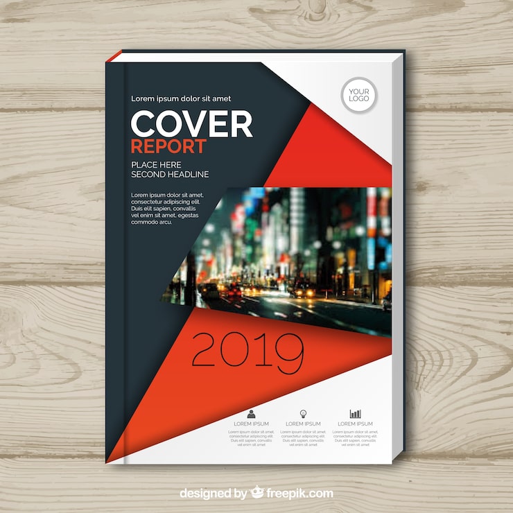 Free Vector business cover template