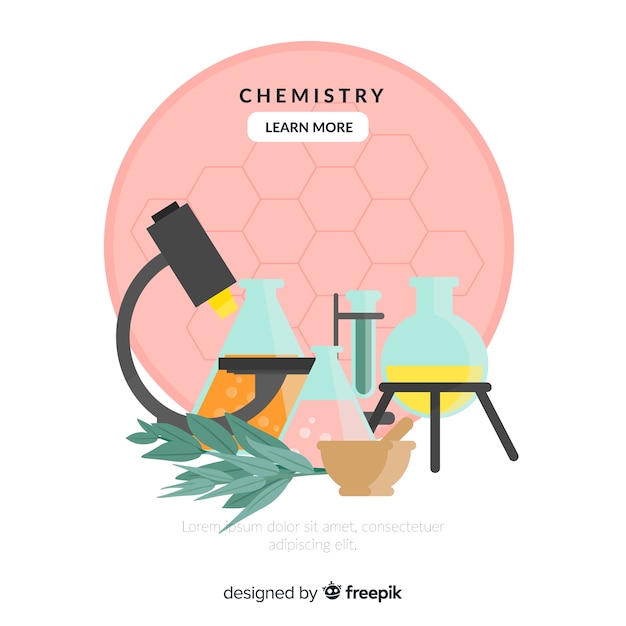 Free Vector chemistry