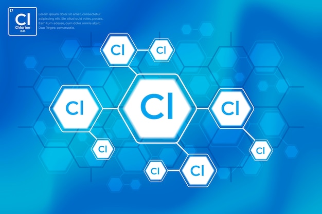 Free Vector chlorine background