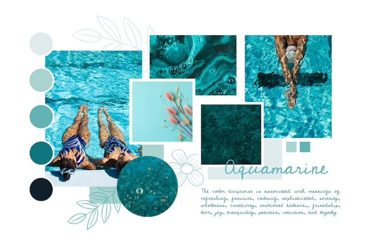 Free Vector collection of different color tones from different pictures