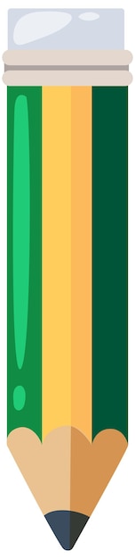 Free Vector colorful pencil icon illustration