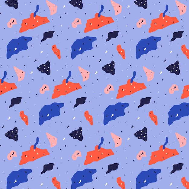 Free Vector colorful terrazzo pattern design