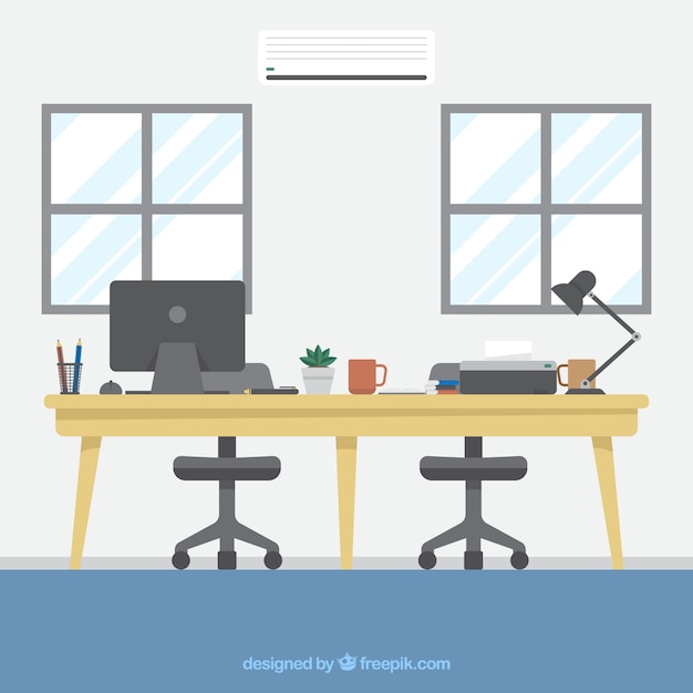 Free Vector concept for landing page for a website