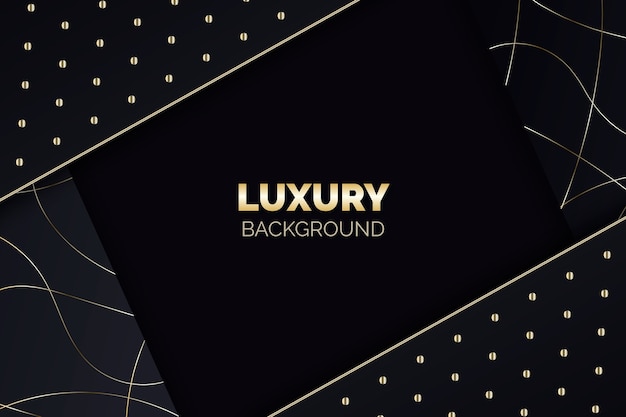 Free Vector dark paper layers background