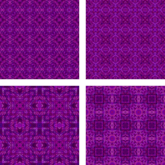 Free Vector decorative patterns collection