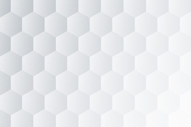 Free Vector elegant and clean honeycomb pattern backdrop for presentation vector