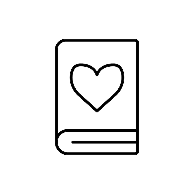 Free Vector favorite book icon