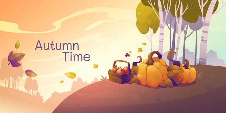 Free Vector flat autumn background