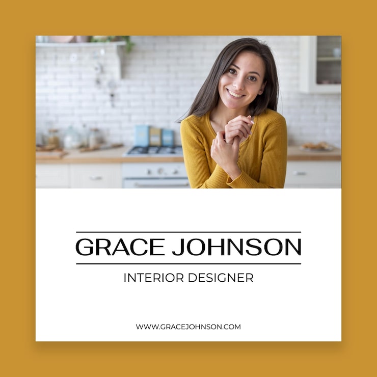 Free Vector flat design linkedin post  template