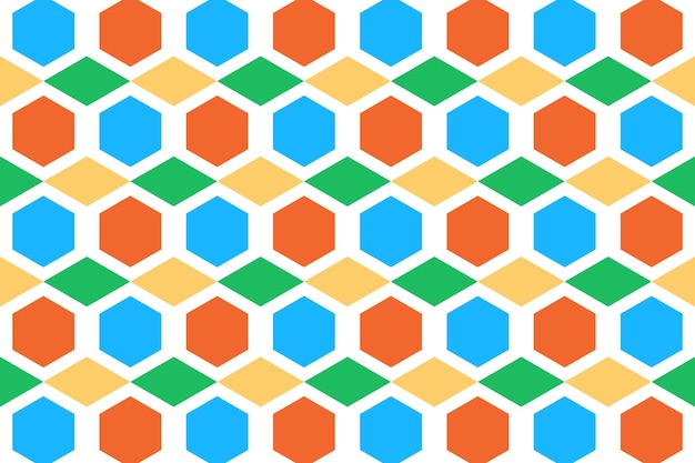 Free Vector flat geometric background